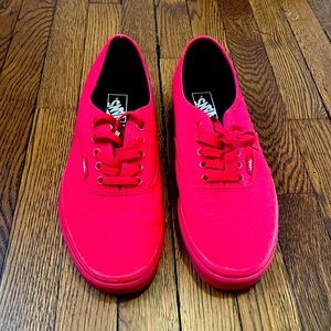 Men’s Red Vans